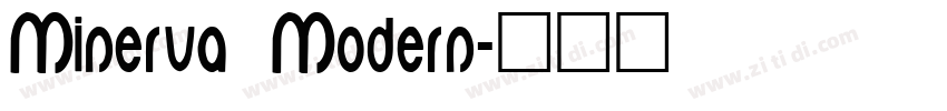Minerva Modern字体转换